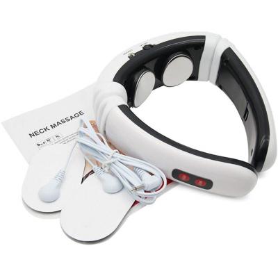 China Portable Health Care Relaxation Tool Pulse Back 6 Modes Operate Control Pain Relief Neck Far Infrared Heating Massager for sale