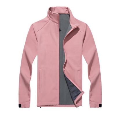 China Hot Selling Waterproof Customized 100% Polyester Waterproof Softshell Material Jackets For Women 2021 for sale