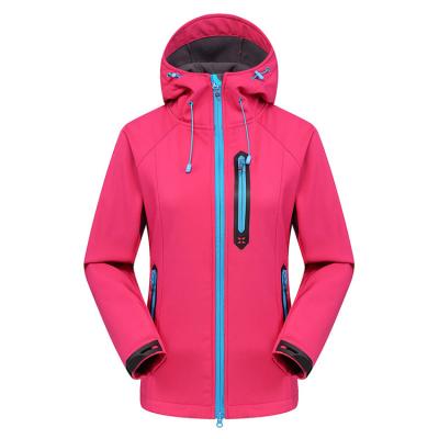 China Hot Selling Waterproof Customized 100% Polyester Softshell Material Waterproof Workwear Jackets For Women 2021 for sale