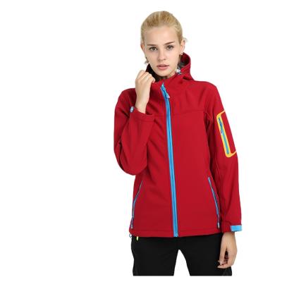 China Hot Selling Waterproof Customized 100% Polyester Softshell Material Waterproof Workwear Jackets For Women 2021 for sale