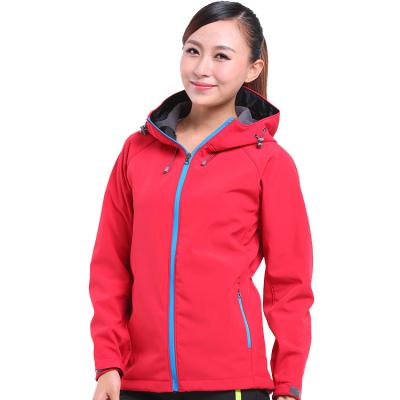 China Hot Selling Waterproof Customized 100% Polyester Softshell Material Waterproof Workwear Women's Jackets for sale