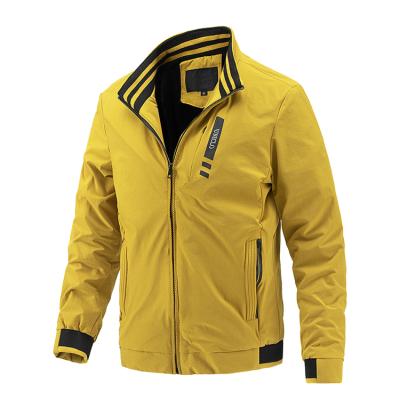 China 100% Favorable Price Leisure Polyamide Men's Autumn And Winter Jacket With Striping Fleece Mens Jackets for sale