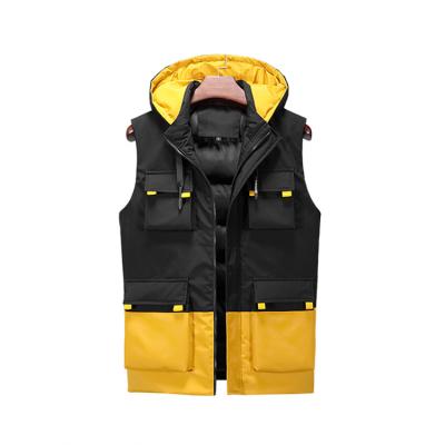 China Customs Waterproof Hot Sale 2021 Winter Men's Service Padding Vests And Vests for sale