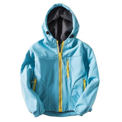 China 100% Customized Waterproof Polyester Kids Softshell Jackets For Kids 2021 for sale