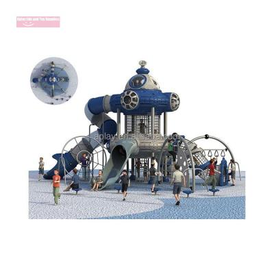 China Playground Space Theme Plastic Kids Toy Equipment Outdoor Playground for sale