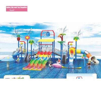 China LLDPE Kids Zone Water Playground Equipment Water Park Slides For Sale for sale