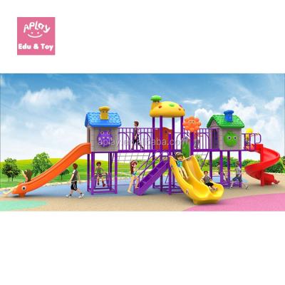 China Outdoor Playground Kids Play Equipment Kindergarten Plastic Playground Outdoor Kids Play Equipment Outside Games For Sale for sale