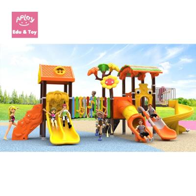 China Playground School DIY Plastic Creative Children Group Set Playground Kids Play Toys for sale