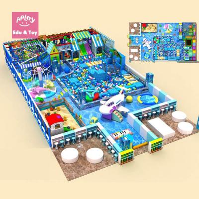 China 2-15 years old indoor soft equipment small tikes used equipment indoor playground parks for kids for sale