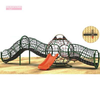 China LLDPE Climbing Drilling Slide Set Rope Playground Equipment for sale