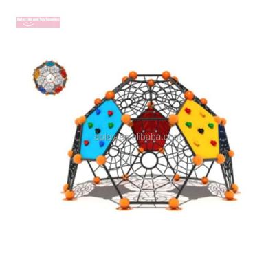 China LLDPE Kids Exercise Rope Playground Spider Web Climber for sale