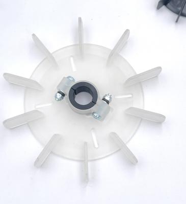 China PP/PA plus fiberning industrial tool accessories water pump impeller factory wholesale high quality plastic fan blades for sale