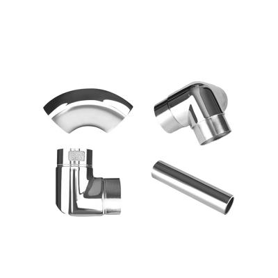 China Modern High Quality 3 Ways Fencing Accessories Stainless Steel Elbow Pipe Fittings for sale