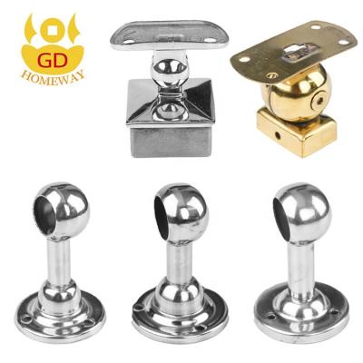 China Modern Stainless Steel Handrail Balustrade Wall Clamp for sale