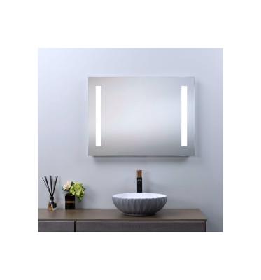 China Bright Modern Lighted Living Room Mirror With Led Lights For Dressing for sale