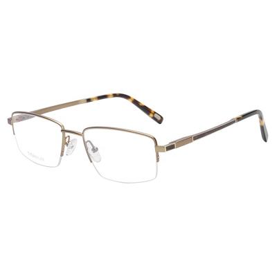 China Classic Titanium Monocle Frame Spectacle Frames In The Latest Fashion Current Design Men's Titanium Monocle Frame Spectacle Frames for sale