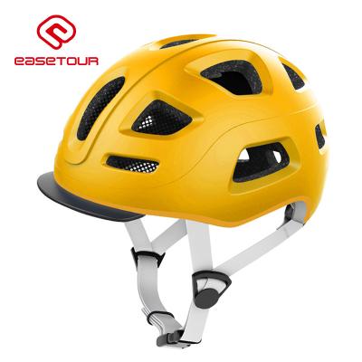 China EASETOUR Comfortable Wholesale Custom Bike Helmet Electric City Scooter Cycling Helmet With Safety Led Light for sale