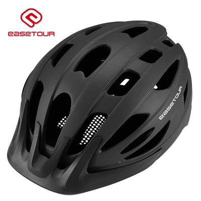 China EASETOUR High Lightweight Professional Popular Led Bicycle Lightweight Helmets MTB Bike Adult Helmets With Sun Visor for sale