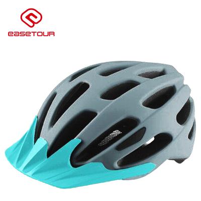 China Protect Head EASETOUR Good Quality Custom Safety Helmet Cycling Women Men Bike Helmets With Sun Visor for sale