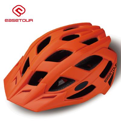 China Hot Selling Compounds EASETOUR MTB Enduro Bicycle Helmet Mountain Road Racing Bike Adult Helmets With Sun Visor for sale