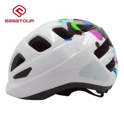 China EASETOUR OEM/ODM Kids Safety Bike Helmets Custom Colorful Colorful Light Weight With In-mold Structure for sale