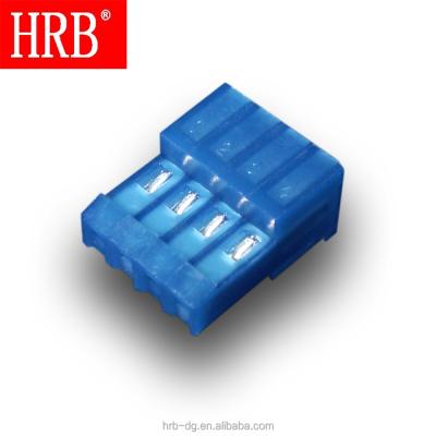 China Blue HRB 2.54mm 4pin IDC power connector for sale