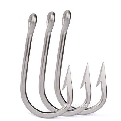 China WEIHE Saltwater Fishing Hook Sword Hook Stainless Steel High Carbon Steel Fishhook 6/0-13/0# 5pcs for sale