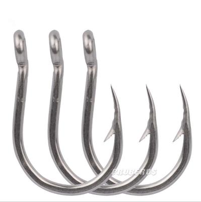 China BUILDING Model WEIHE 7size SJ43 Saltwater Hook 1/0#-13/0# High Carbon Steel Stainless Steel Fishhook for sale