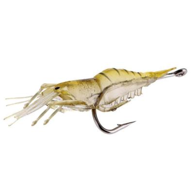 China WeiHe 4.5cm Fishing 1.3g Soft Lures Lead Shrimp Lure Shrimp Bait Jig Lead Bass Wobblers Artificial Bait WH-SL031 for sale