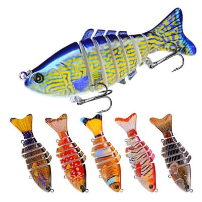 China WeiHe Quality 15.5g 10cm ABS Plastic Multisection Fishing Lure Hard Bait Plastic Swimbait Fishing Artificial Wobblers Fish Fishing Tip for sale