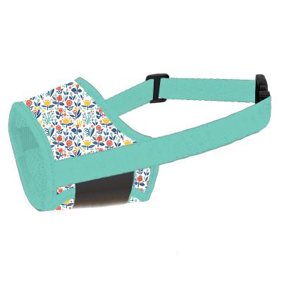 China Custom Padded Outdoor Walking Dog Muzzle Pattern Pet Muzzles for sale