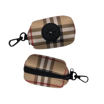 China Personalized Dog Poop Bag Holder Print In All Season Leashes For Dogs Personalized Eco-Friendly Travel Polyester Custom Backing Not for sale