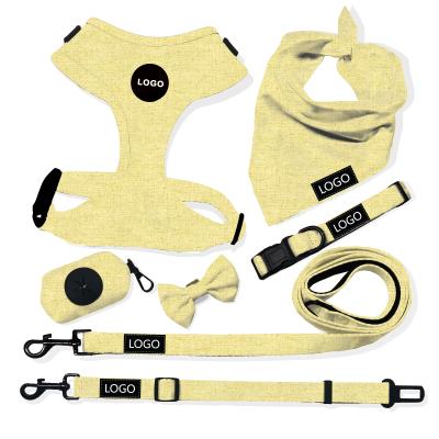 China Reflective High Quality Christmas Perros Correa Para Perros Arnes Para Algodon Perro Cotton Dog Harness Dog Leash Collar for sale