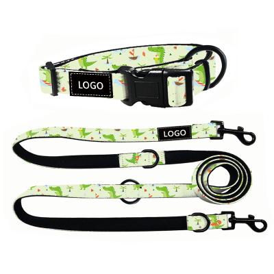 China Viable Wholesales Multifunctional Dog Leash Collar Sicherheitsgeschirr Fur Hunde Customize Dog Collars Safety Amazon Stock Leash for sale