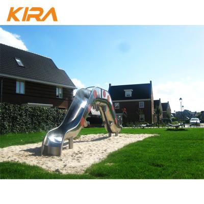 China Non Standard Park 3+ Stainless Steel Slide Outdoor Playground Amusement Park Equipment for sale