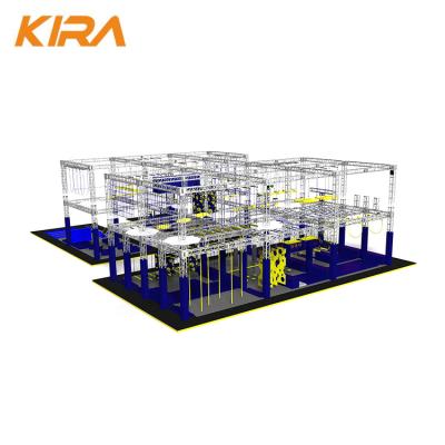 China Fun 3+ project indoor china playground kids ninja course playground equipment for sale