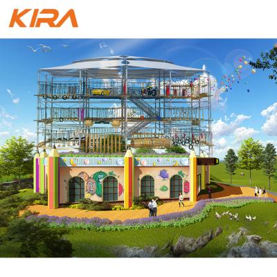 China 3+ Germany Style Safety Outdoor Adult Adventure Climbing High Ropes Run On Sale for sale