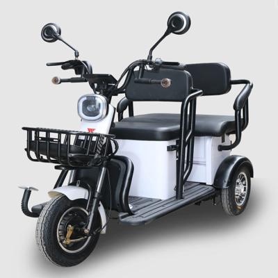 China Cheap Two Seats Adult Electric Passenger Tricycle With Motor And Passenger Seat for sale