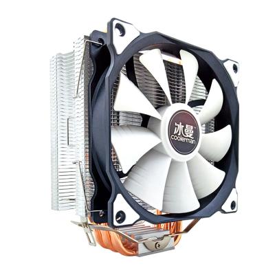 China Snowman 6 Heat Pipes CPU Cooler Argb 120Mm Pwm 4 Pin Pc Computer With Rgb Plastic Fans PC for sale