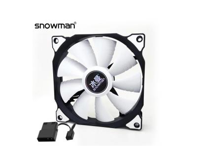 China Installation and replacement of 120mm chassis fan. Snowman 120Mm 3 Pin 120Mm RGB Fan Pc120Mm Quiet Silent PC Computer Fan DC 2V RGB Fan for sale