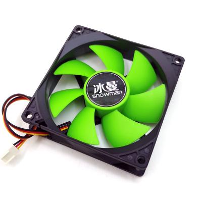 China High Airflow Snowman 90Mm Fan 3 Pin 92Mm Quiet Desktop PC Coolers All In One PC CPU Cooler for sale