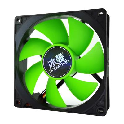 China Suitable for 90mm chassis fan installation or radiator fan replacement. Snowman Quiet 90Mm 3 Pin 12V DC PC Game Cooler Coper Fans And Coolers PCs Fan for sale