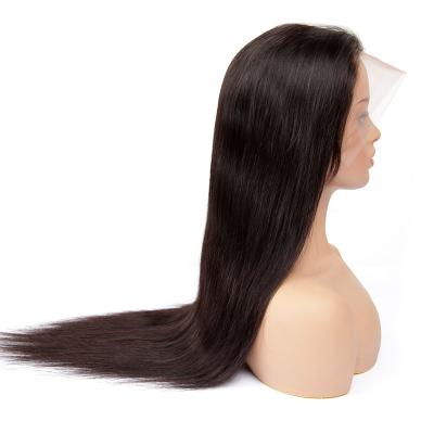 China Wholesale Silky Straight Transparent Lace Hair Wigs Vendors Short Hair Virgin Wig For Black Persone for sale