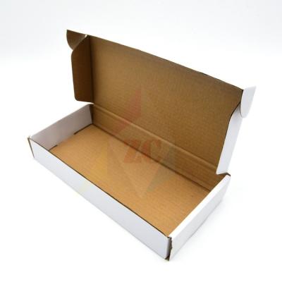 China Recyclable Wholesale Logo White Shipping Box For Custom Shoe for sale