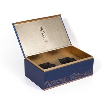 China Handmade Wholesale Custom Printed Luxury Handmade Rigid Paper Cardboard Black Single Empty Magnetic Closure Gift Box for sale