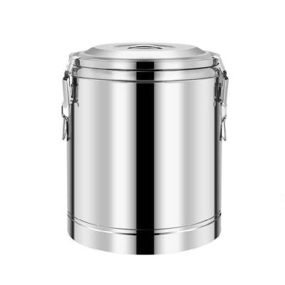 China Hotel / canteen / kitchen Thickened 304 Stainless Steel Insulation Barrel Double Insulation Rice Porridge Soup Barrel Cold Barrel for sale