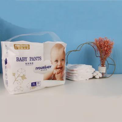 China Factory Low Price Manufacturer Baby Fraldas Printed Disposable Diapers for sale