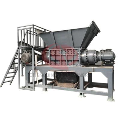 China Double Shaft Scrap Metal Shredder PE Foam Pipe Shredder Waste Plastic And Wood Recycling Plastic Crushing And Recycling Machine for sale