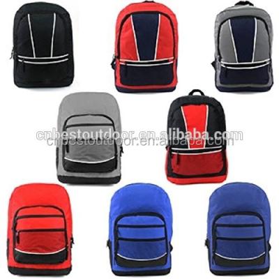 China Backpack School Bags For Students 17 Inch Fashion Backpack Case Pack Wholesale Backpacks For Kids - Assorted Color Schoolbags Bulk Case for sale