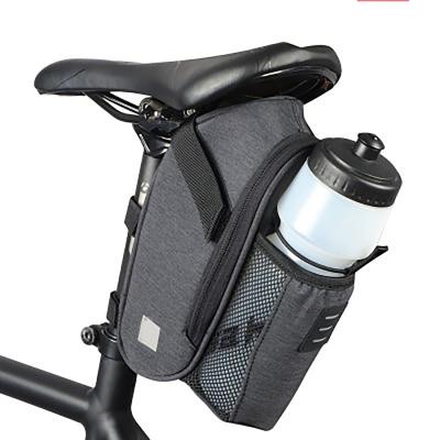 China Black Scratch-Resistant Sports Road Bike Bicycle Pannier Bag Pannier Bag Functional Bike Bag Rainproof for sale